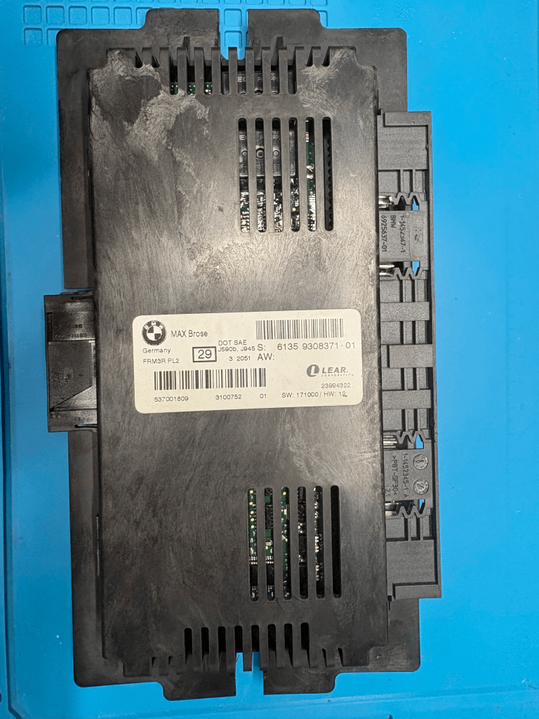 BMW footwell module need to be programmed