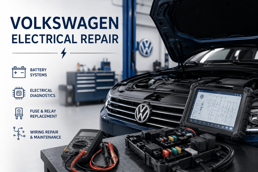 Volkswagen Electrical Repair Vancouver | VAG Coding · DSG · MIB